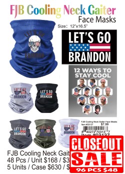 FJB Cooling Neck Gaiter Face Masks